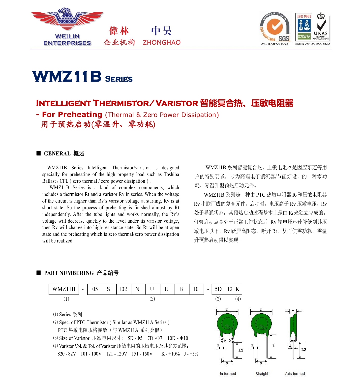WMZ11B Series 
