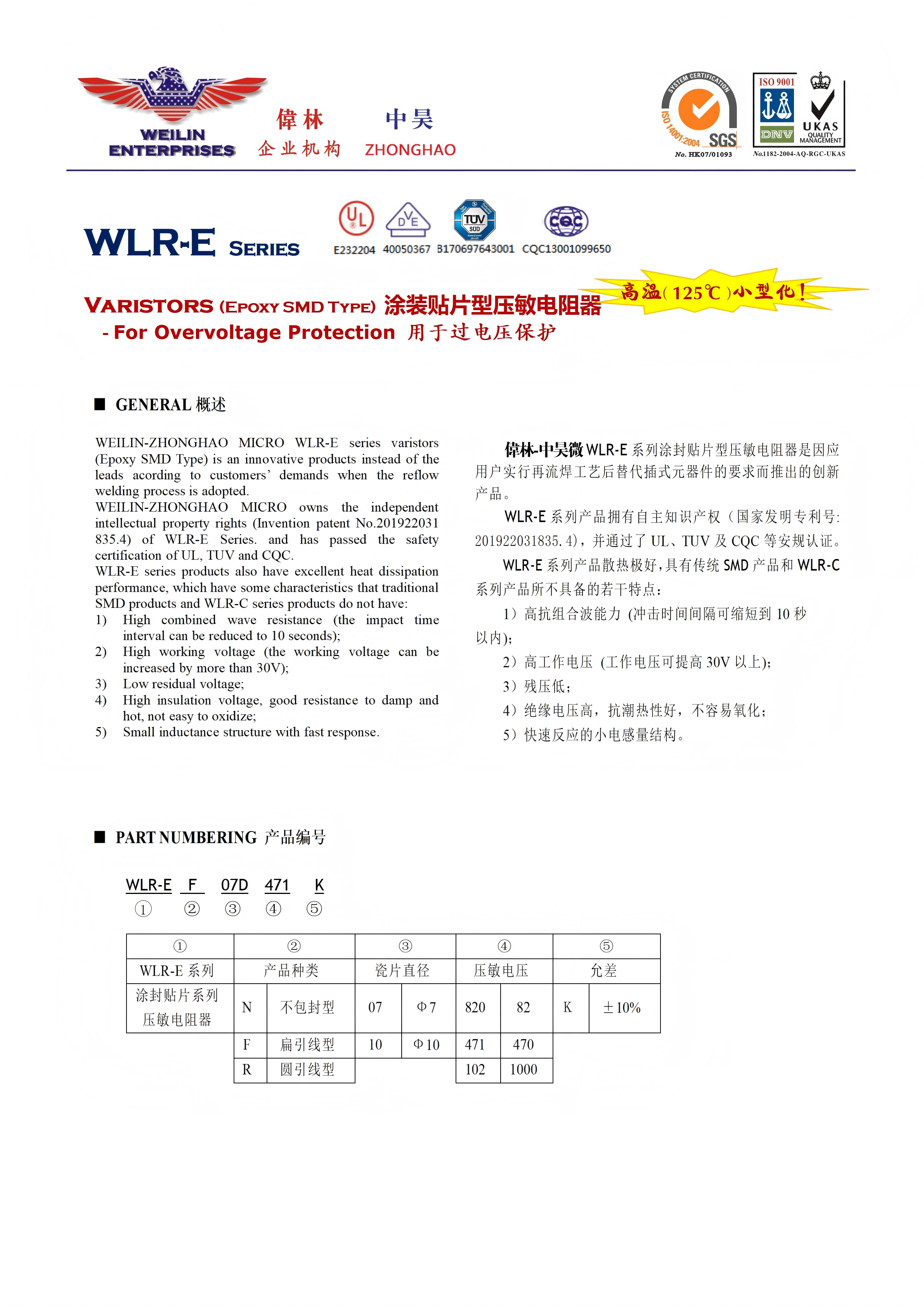 WLR-E Series